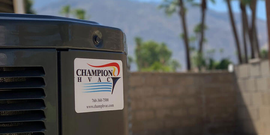 Heating services by Champion HVAC